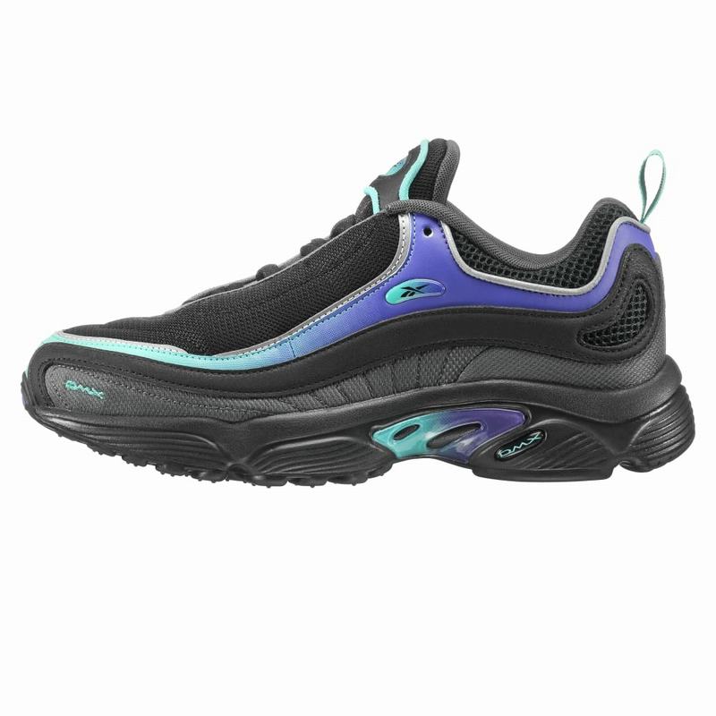 Tenisi Reebok Daytona Dmx Mu Dama Negrii/Turcoaz/Violet/Argintii Romania WF5746OY